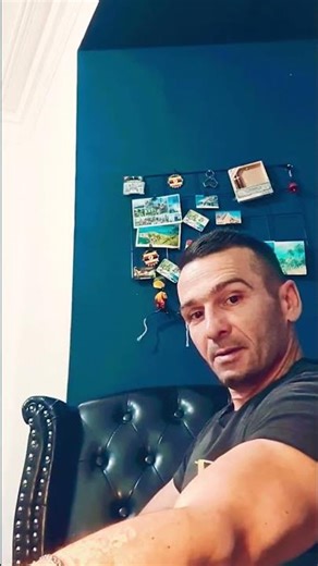 muscular man flexing biceps #muscular #shortvideo #bodybuilding