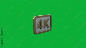 Discover Seamless 4K Icon Animations for Exceptional Projects: Find the perfect addition to your projects with our 4K sign animation. Superior quality for professional visuals