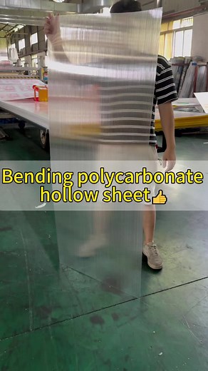 Bending Polycarbonate Hollow Sheet Techniques