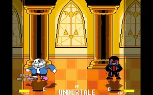 [MUGEN] Saness VS Error sans