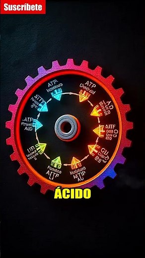 Ciclo de Krebs: 10 PASOS Producen Energía 🔄 #bienestar #curiosidades #biologíahumana #salud #viral