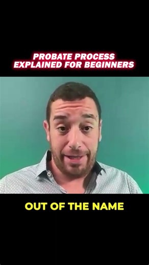 Probate process explained for beginners #probateprocess #probaterealestate #probate