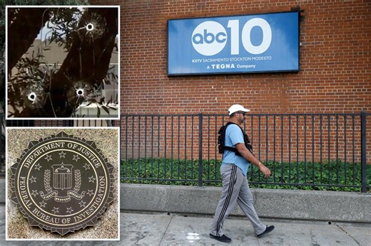 Man charged with shooting up Sacramento ABC station after Kimmel decision let go on bail — only for FBI to swoop in