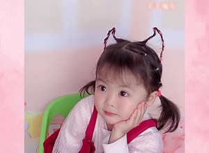 140K views · 5.1K reactions | cute pigtails for babies | Hair Show | Facebook