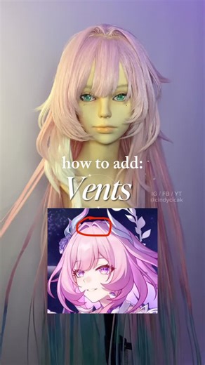CindyCicak 🦎 | Cosplay & Wig Styling Enthusiast ✂️ | Idk what it called before, “archway shape”??? 😭😭😭 Full Cyrene wig styling tutorial on my YT: Cindycicak (Link in bio!) #cosplay #cosplayer... | Instagram