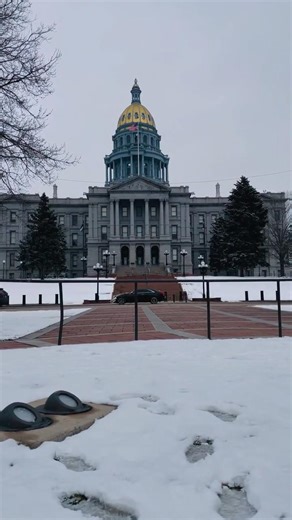 Standing where history meets the sky. Colorado State Capitol