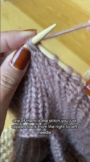 K2tog TBL Bind Off #knitting #knittingpattern