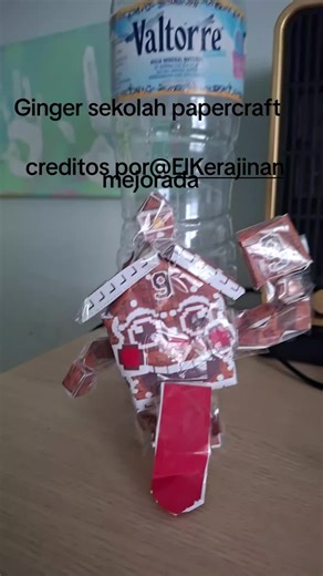 Papercraft Navideño: Cómo Hacer Ginger de Papel
