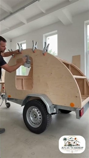From a wooden plank to the open road — discover Atlas Teardrop