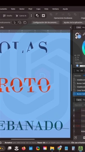 Text Design Affinity Design by Canva #affinity #canva #affinitydesigneripad #design