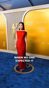 Anna Sawei went to the SAG awards with a secret on her back 👀 | Hallelujah