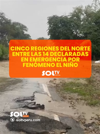 Estado de Emergencia en Perú por Lluvias Intensas