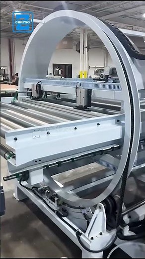 Automatic Flipping Machine 360 Degree Turnover Machine For A Whole Wood Hot Press Production Line