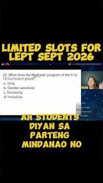 𝐋𝐄𝐓 𝐒𝐄𝐏𝐓𝐄𝐌𝐁𝐄𝐑 𝟐𝟎𝟐𝟔 𝐑𝐄𝐕𝐈𝐄𝐖 #TATAKGP #gurongpinoy #LETSEPT2026 #LETReview #ProfEd #gened #NAPOLCOM
