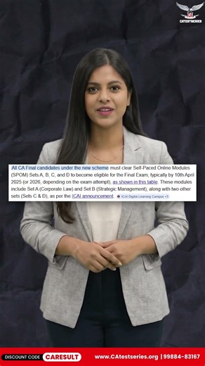 ICAI Shocking Update: Your May 26 Attempt is at Risk😱 #catestseries #icaiexams