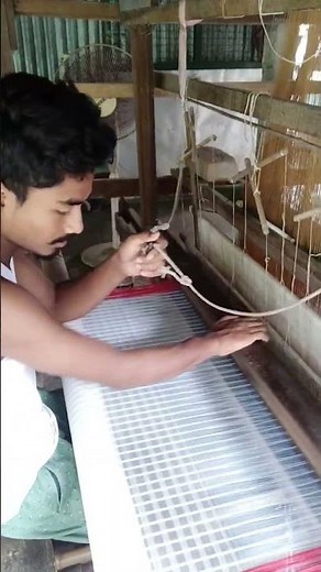 Handloom working video part 2