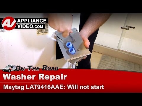 Maytag Washer Repair - Will Not Start Unless On Spin - Water Valve