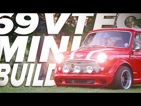 180hp B16 Vtec 1969 MK1 Classic Mini RE-Build and road tested for our client Blaine