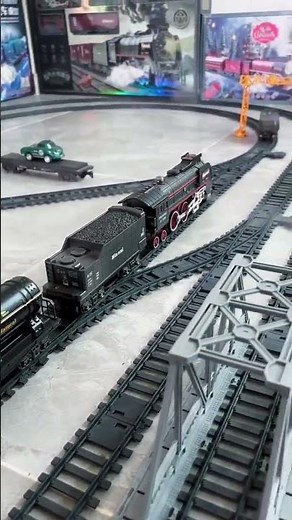 RC train Real High Speed 🔥powerful/ Build Steam Engine! 6/8 test Detail! remote control #shorts