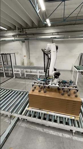 KUKA robot for palletizing