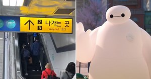 Korean Train Station Sign Goes Viral After The Method Of "Encouraging" Netizens To Exercise Is Deemed "Mean" And "Offensive"