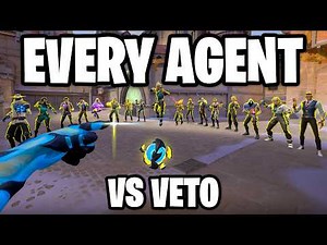 Veto's Interceptor VS Every Agent in VALORANT