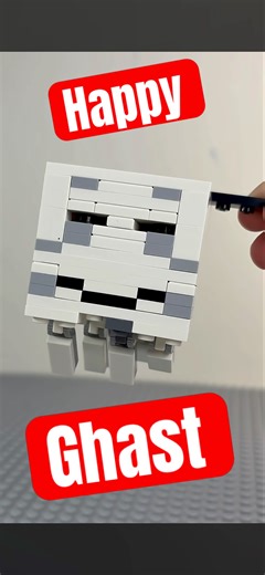 How I built a Lego Minecraft happy ghast #lego #minecraft #legominecraft ￼