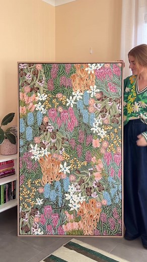 Vibrant Australian Floral Art: Commissioned Native Flowers