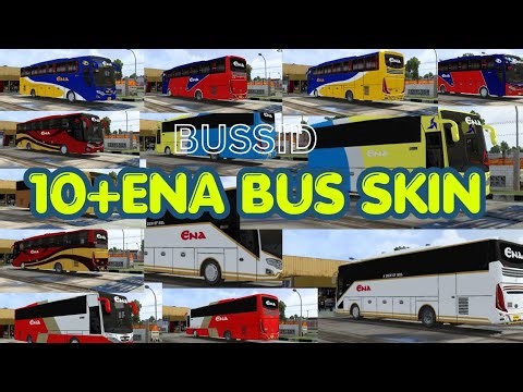 10+ ENA Bus Skin For BUSSID 🇧🇩 | Bangladesh Bus Simulator Indonesia Mods 2026