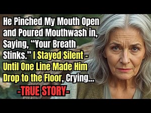 HER TRUE STORY FROM ARIZONA 👵💔 He Pinched My Mouth Open and Poured Mouthwash in, Saying, “Your...