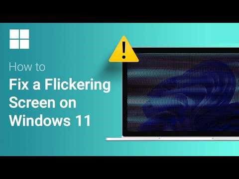 How to Fix Flickering 💻Screen Laptop Screen Flashing 🖥️ Windows 11 Screen Blinking Problem