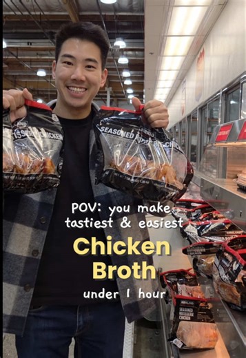 Quick and Flavorful Chicken Broth Recipe Using Pressure Cooker