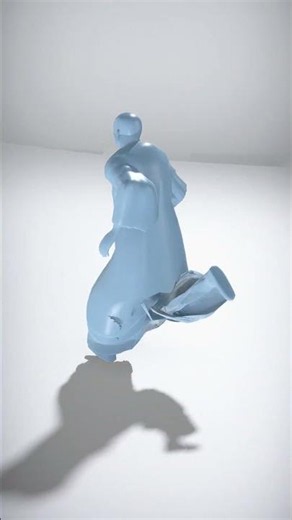 T_Pose Rigged Character - AI Rigged 3D Character