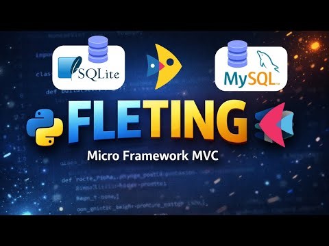 Cap 5 Fleting Framework - Persistencia de Datos en Python Flet SQLite y MySQL Tutorial Completo 2026