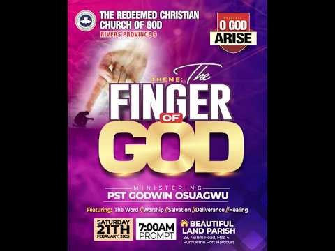 FEBRUARY 2026 'O GOD ARISE (THE FINGER OF GOD) Min: Pst. Godwin Osuagwu (APICR Region 5).