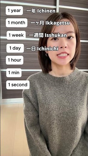 How to count time in Japanese! #japanese #learnjapanese