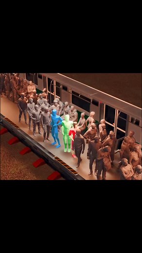 An eye for an eye 🤷‍♂️😭 #funny #story #animation #fyp #truestory #subway | Vivid King