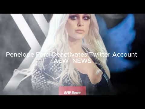 Penelope Ford Deactivates Twitter Account #AEWNEWS
