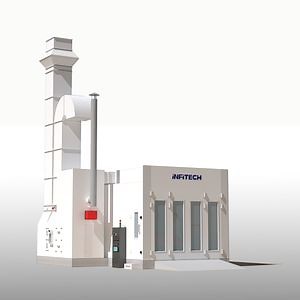 [Hot Item] T-It-L8-A3 Container Spray Booth Inflatable Spray Booth Car Portable Paint Booth