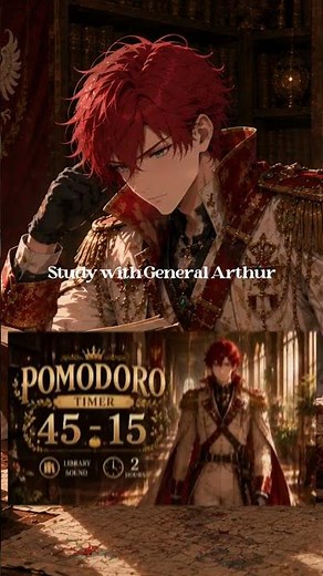 Study With Arthur in PomodoroValley 🛡️ | 2-Hour Deep Focus Pomodoro Timer (45/15) | Library Sound