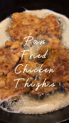 Pan Fried Chicken Thighs Recipe
