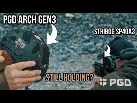 Ballistic Helmet Test vs. 40 S&W JHP - Real Impact Results