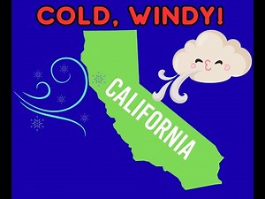 Jan 8th California Weather Update!