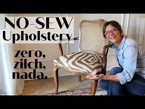 DIY chair Upholstery NO-Sew