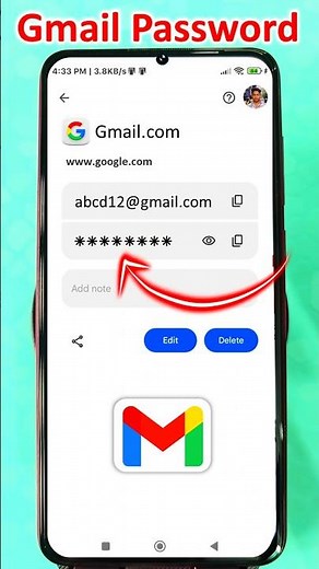 Change Gmail Password | Gmail Ka Password Kaise Dekhe #gmail