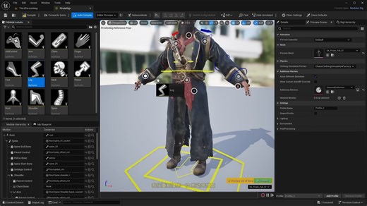 UE5.4 Modular Control Rig