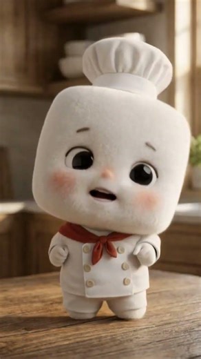 the cute marshmallow dancing 😁😍 #animation #aivideo #dancevideo #dancingmarshmallow #tinylittleworld