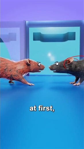 The "Ghost Rat" Experiment That Changed Psychology 🐀 🤖 #3d #facts #shorts #viral #foryou #foryoupage