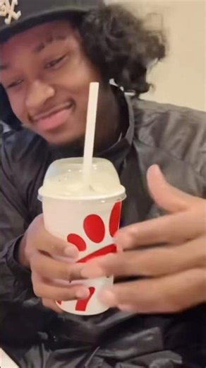 Shakss stops drinking his milkshake before he gets another One