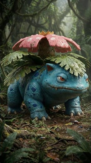 Evolution moment 🔥Bulbasaur → Ivysaur → Venusaur | Live Action Cinematic Pokemon